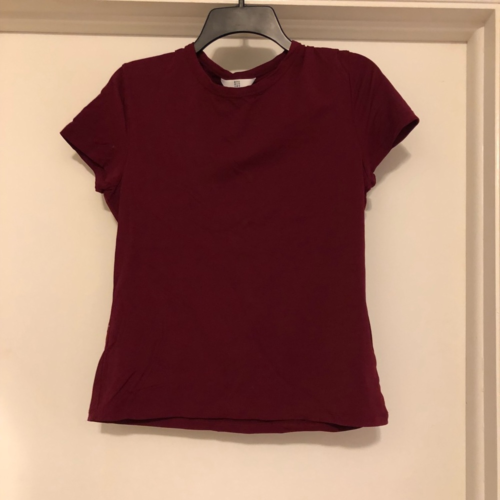 Maroon dress shirt!